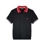 好爸爸服飾黑色反領polo Goodbaba Polo in Black